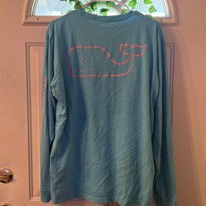 Vineyard Vines Whale Pocket Tee Large